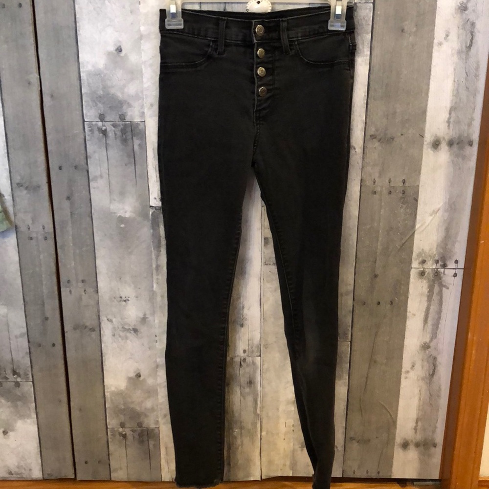 Black skinny jeans